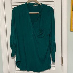 Pleione Teal Blouse for Women